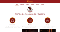 Desktop Screenshot of centrodepesquisadamascara.com